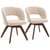 Beige, Bois Foncé