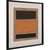 Noir, Orange Et Beige