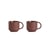 Tasse à Espresso En Terre Cuite Artisanale - 6cm De Diamètre - Faite Main Au Maroc - Neuf