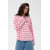 Rose Rouge Pink/Red, Chalk Stripe