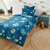 Blau Bedruckt