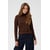 Marron Brown W Black Leopard