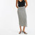 Black/Ecru Striped