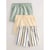 Rayures Vert Sauge, Jaune Tendre Et Pastel