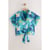 Imprimé Palmier Tropical Bleu