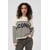 Blanc Chalk Black Deep Stripe Knit