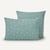 Celadon blue/ecru