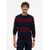 Burgundy/navy blue