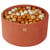 Piscine Rouge Marsala Avec 300 Balles Blanche, Baige Et Or