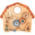 Beige, Orange, Bleu