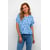 Bleu Large Blue Flower Print