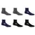Noir/Gris/Bleu Marine/Blanc