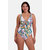White Tropical Print