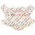 Rouge, Beige, Vert