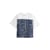 Blanc/Bleu Marine
