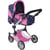 Poussette Poupée Jogging Lola – Poussette 3 Roues Avec Poignée Réglable, Capote & Ceinture, Pour Poupées Jusqu’à 50 Cm – Bayer Chic 2000