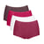 Rosa + Ameixa + Bordeaux + Branco