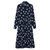 Polka Dot Print/Navy baggrund