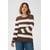 Vert Blanc Carafe/Chalk Wide Stripe