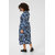 Noir/Bleu Graphic Strokes