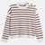 Burgundy striped 