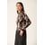 Marron Chocolate Torte Leave Print