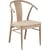 Chêne Huilé Clair Et Assise Beige