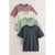 Gris/Rose/Ecru/Vert