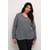 Gris_Bleu Imprimé Grey_Celestialblue Wavy Print