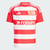 Vivid Red / White