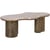 Laiton Antique Et Marbre Beige