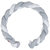 Stella, Imprimé Étoiles Blanc, Gris