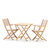Bois Clair, Textilène Beige