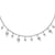 Collier Morellato Unisexe Jade Jagger - Argent Sterling Vieilli - Longueur 55cm - Neuf étiqueté