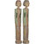 Bois Peint Main Multicolore Pastel
