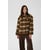 Marron Brown Check