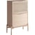 Bois Clair Naturel Et Cannage Beige