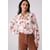 Marron Beige Fleuri
