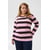 Marron Rose Brown/Pink Wide Stripe