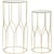 Doré Et Verre Transparent