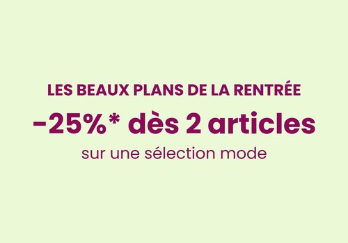 les beaux plans de la rentrée