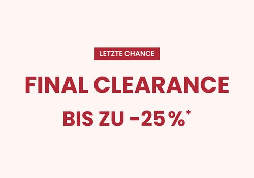 FINAL CLEARANCE