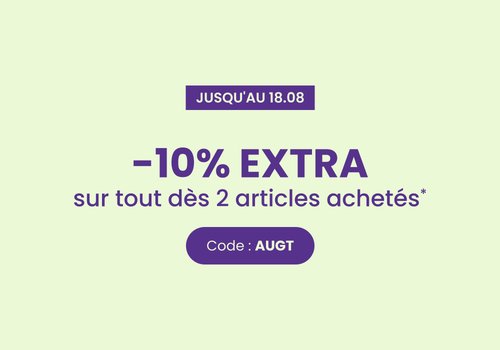 10% EXTRA dès 2*