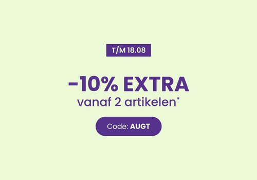 -10% EXTRA vanaf 2*