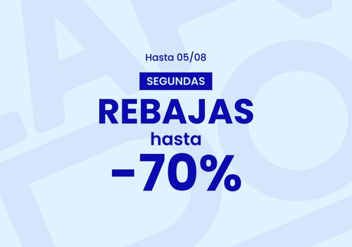Segundas Rebajas hasta -70%