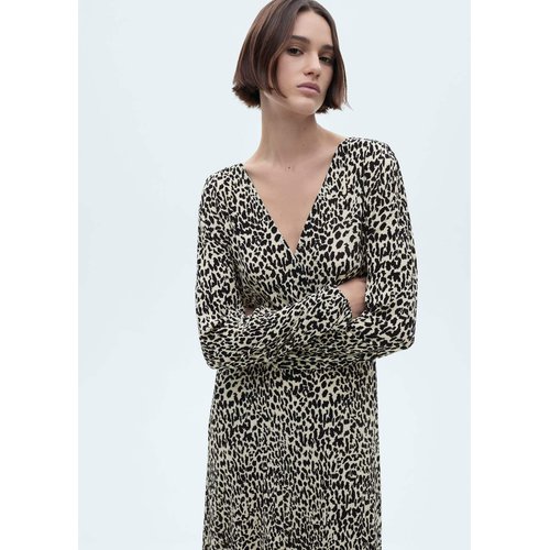 Leopard print long dress Mango La Redoute