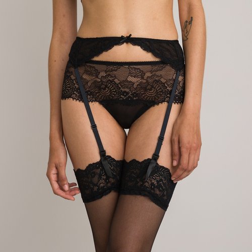 Black garter belt shop