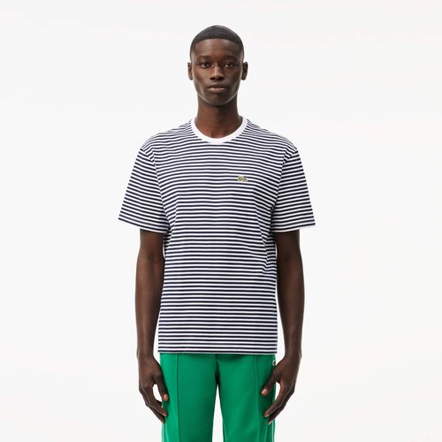 T shirt lacoste marinière 2025
