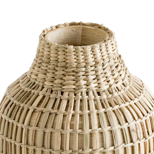 Plooming h22cm decorative bamboo vase, natural, La Redoute