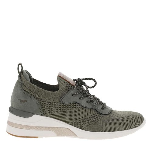 Baskets basses talon semi compense Mustang La Redoute